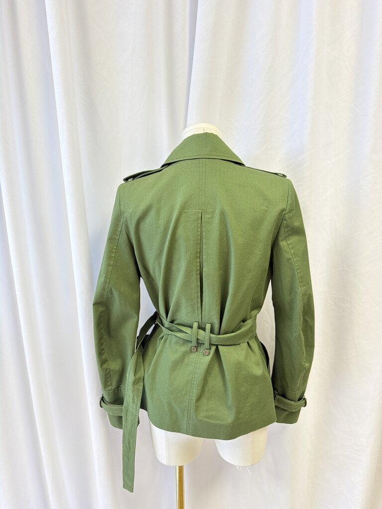 Plein Sud Green Belted Jacket