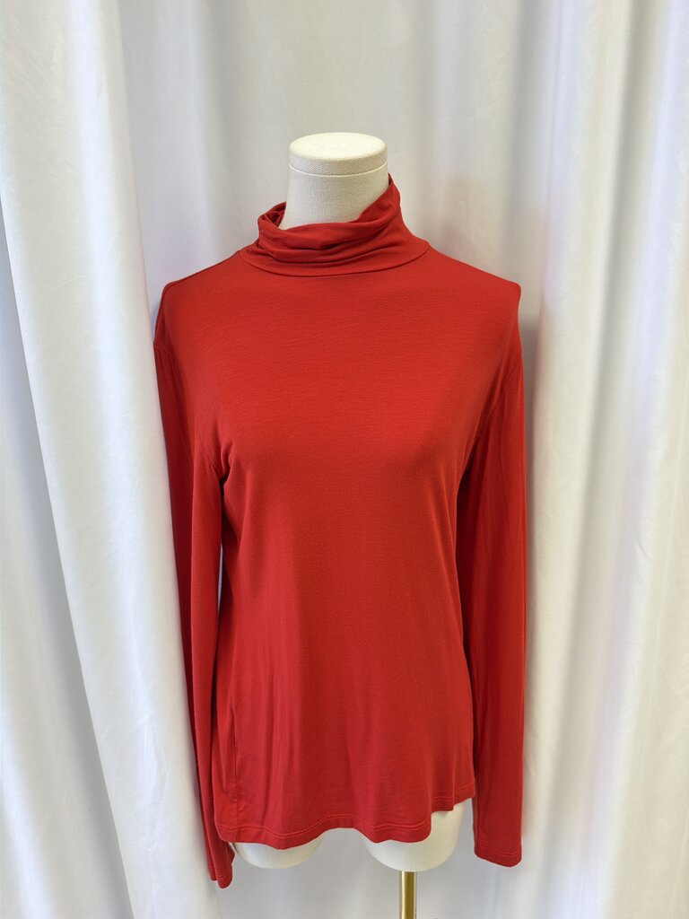 Les Copain Red Turtleneck