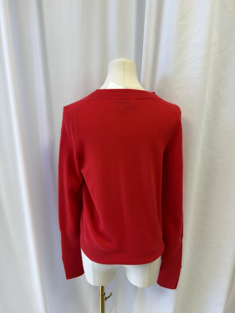 Phillip Lim Red Cashmere Crewneck