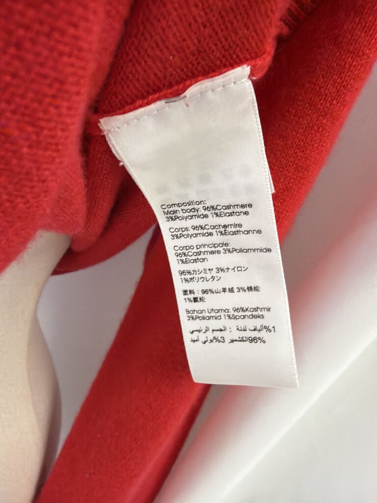 Phillip Lim Red Cashmere Crewneck