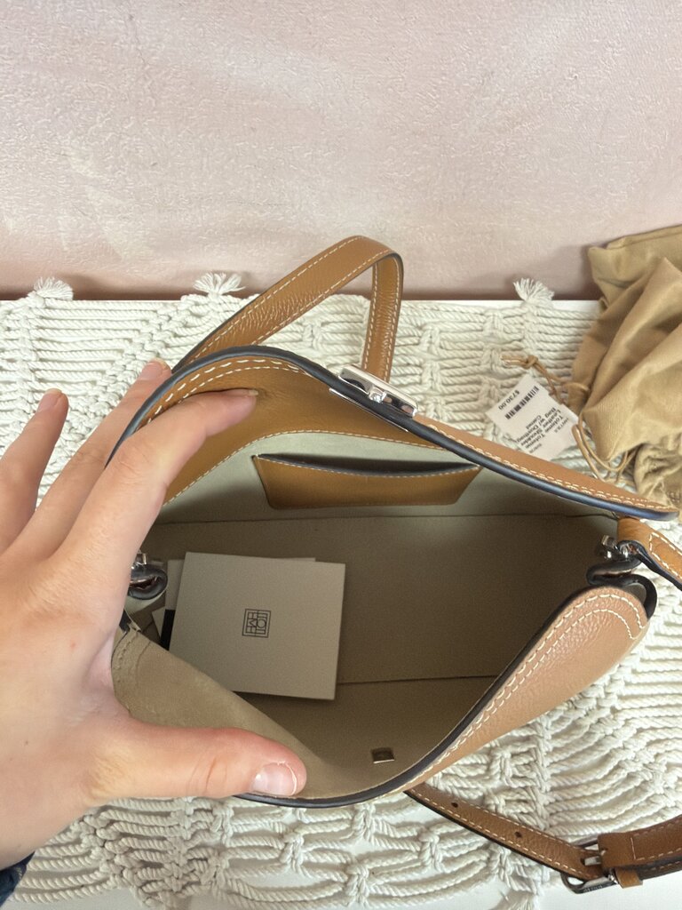 Toteme Leather Shoulder Bag w/ Dustbag