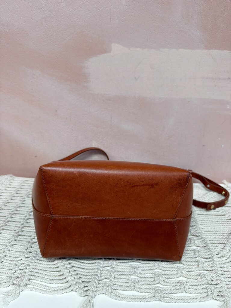 Mansur Gavriel Leather Bucket Shoulder Bag w/ Dustbag