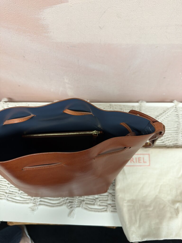 Mansur Gavriel Leather Bucket Shoulder Bag w/ Dustbag
