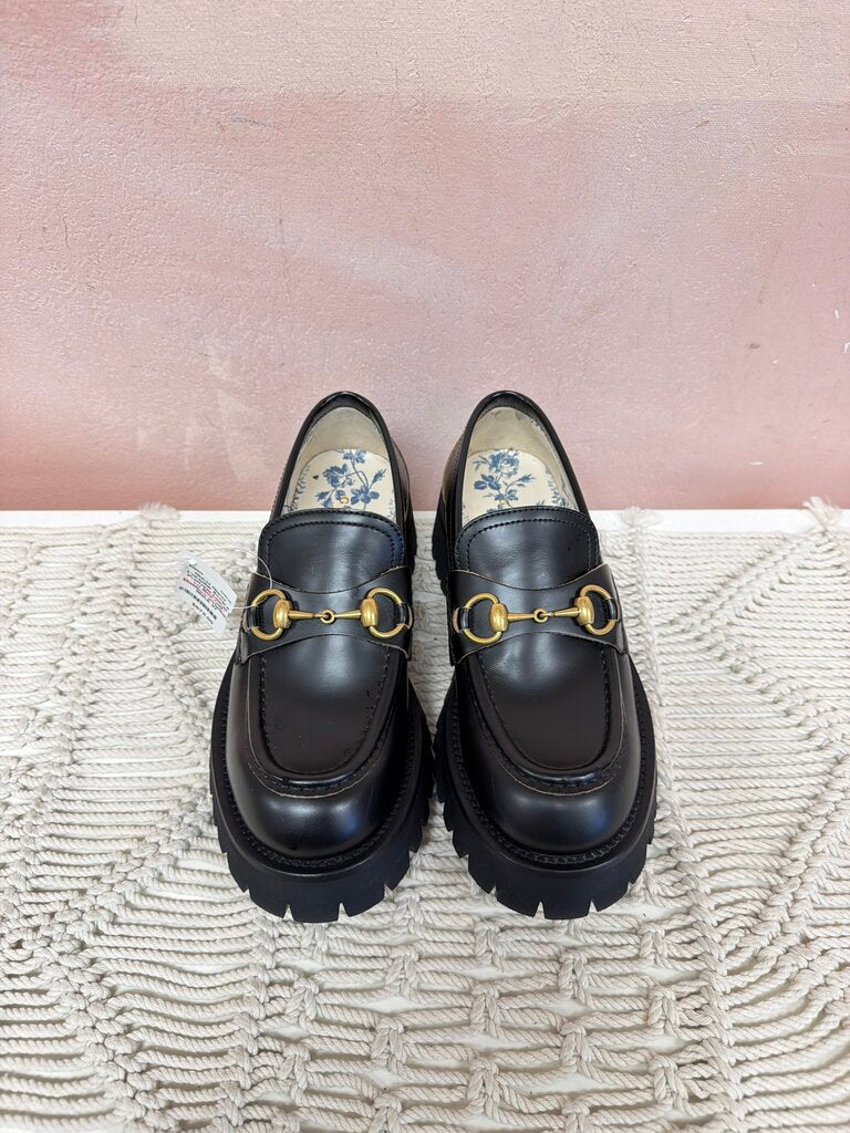 Gucci Horsebit Accent Platform Loafer w/ Box and Dustbag (Pristine)