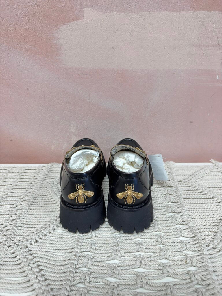 Gucci Horsebit Accent Platform Loafer w/ Box and Dustbag (Pristine)