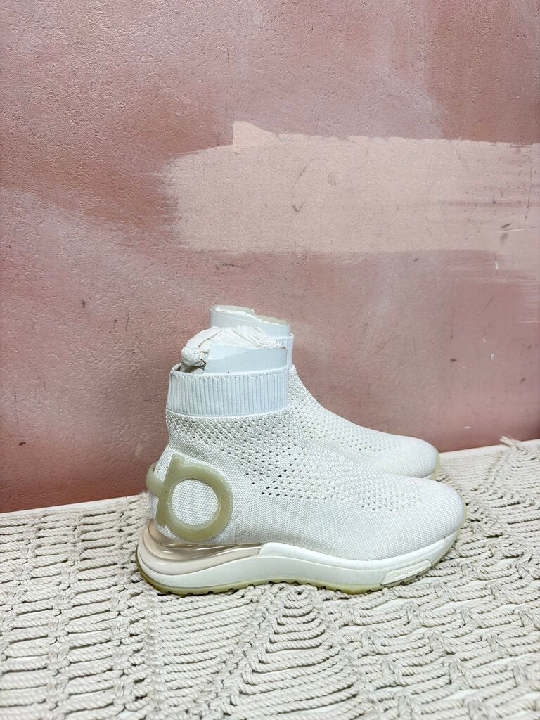 Ferragamo Logo Sock Sneaker w/ Box and Dustbag