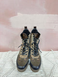 Louis Vuitton Monogram and Suede Desert Boot w/ Box
