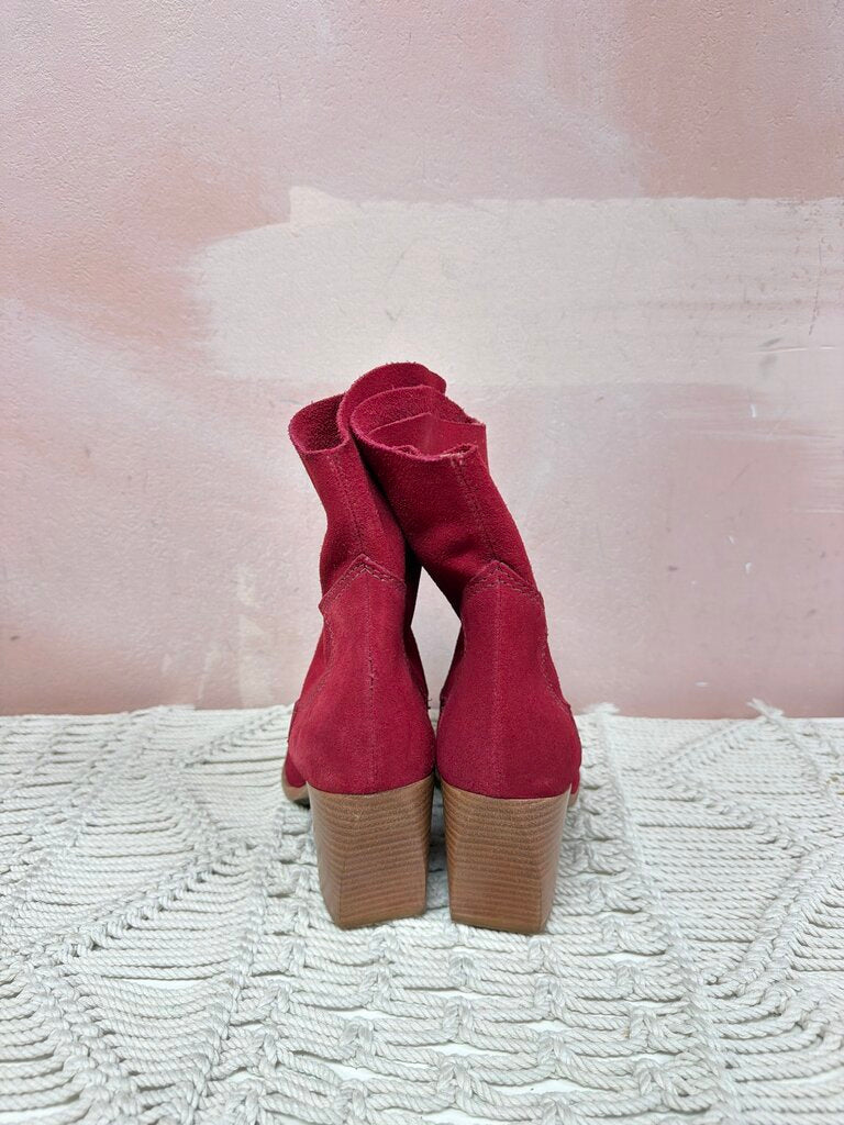 Schutz Suede Western Style Bootie