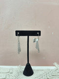 Swarovski Crystal Triangle Mesh Earring