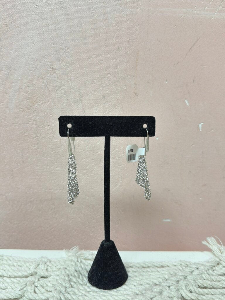 Swarovski Crystal Triangle Mesh Earring
