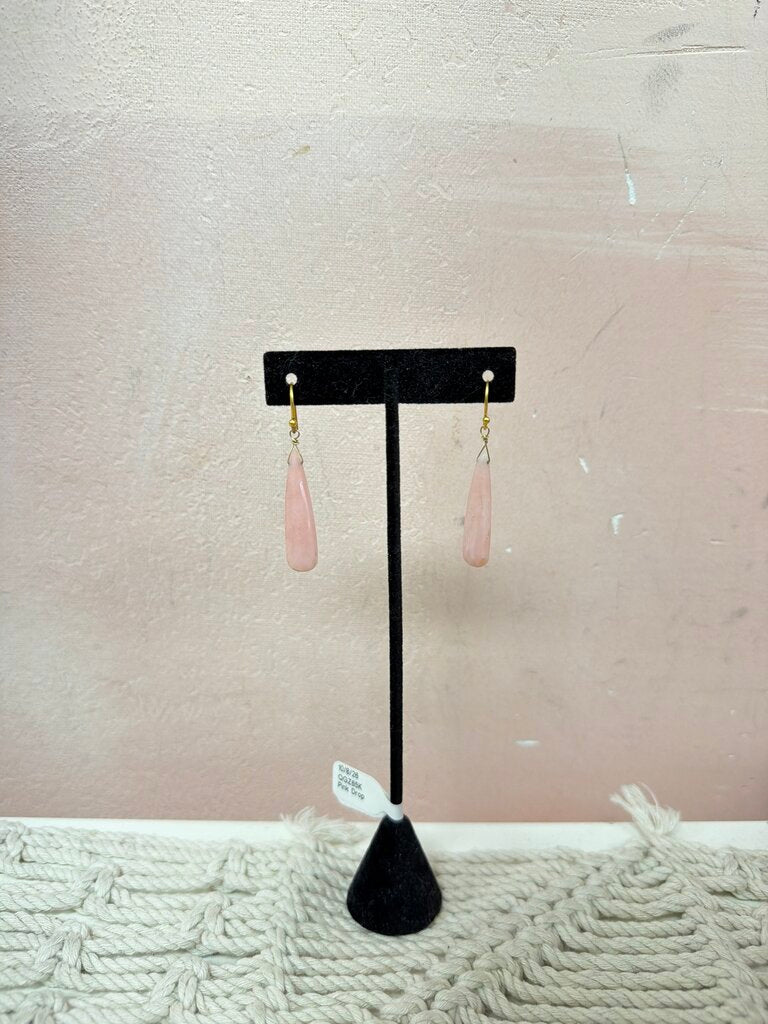 Pink Drop Earrings (*AP)