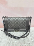 Chanel Metallic Boy Bag '13-'14 Karl Lagerfeld Collection