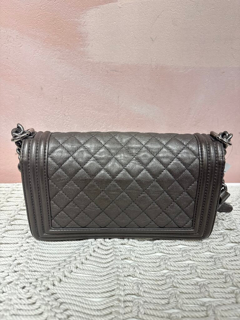 Chanel Metallic Boy Bag '13-'14 Karl Lagerfeld Collection