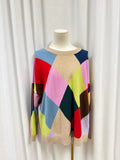 Boden Color Block Crew Neck Sweater NWT (Originally $199)