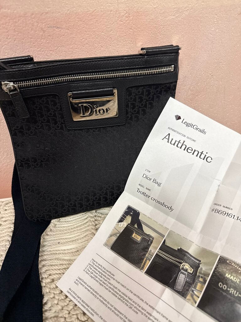 Dior Vintage Diorissimo Logo Crossbody
