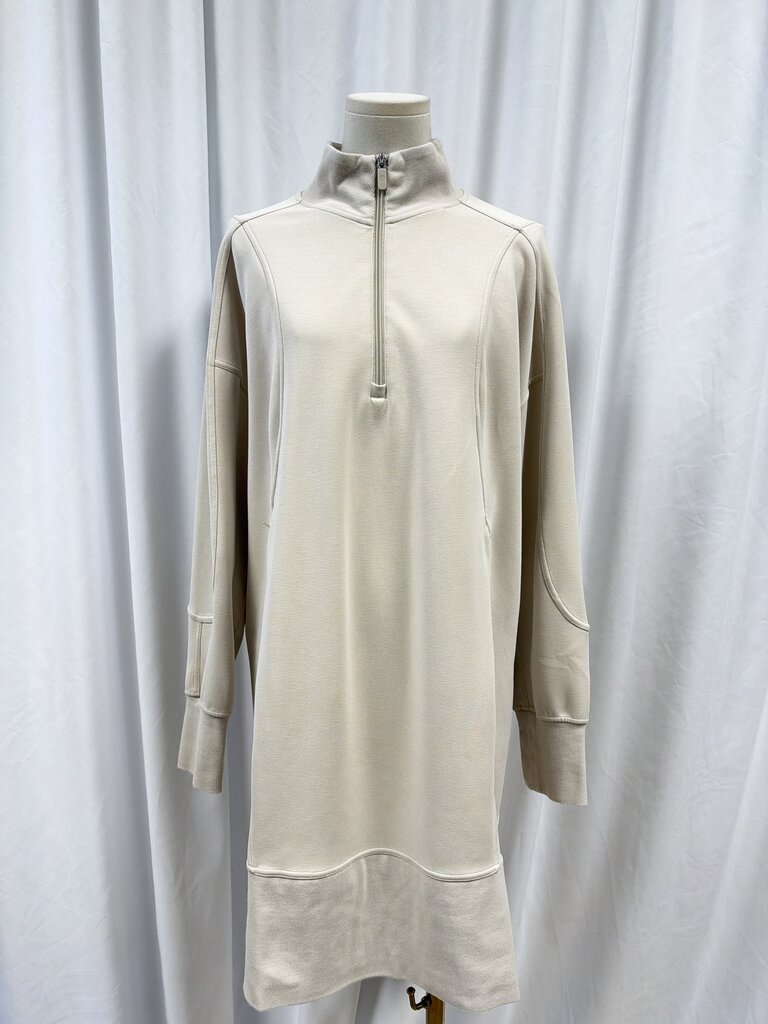 Lululemon Quarter Zip Sweatshirt Dress
