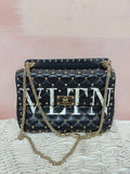 Valentino Studded Logo Crossbody Bag