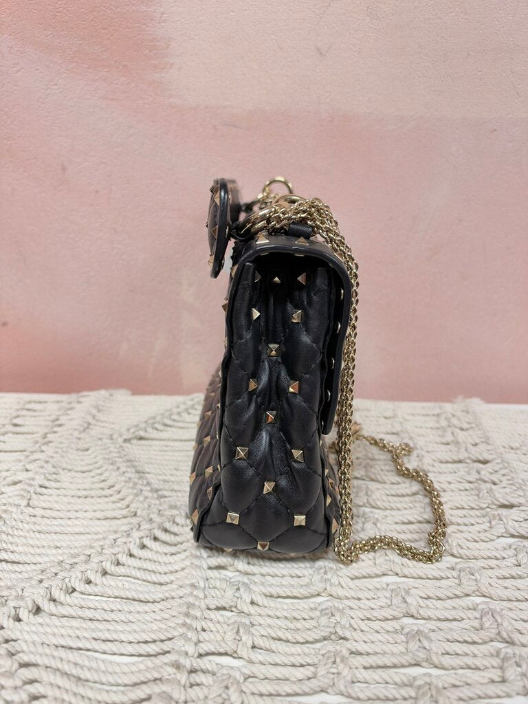 Valentino Studded Logo Crossbody Bag