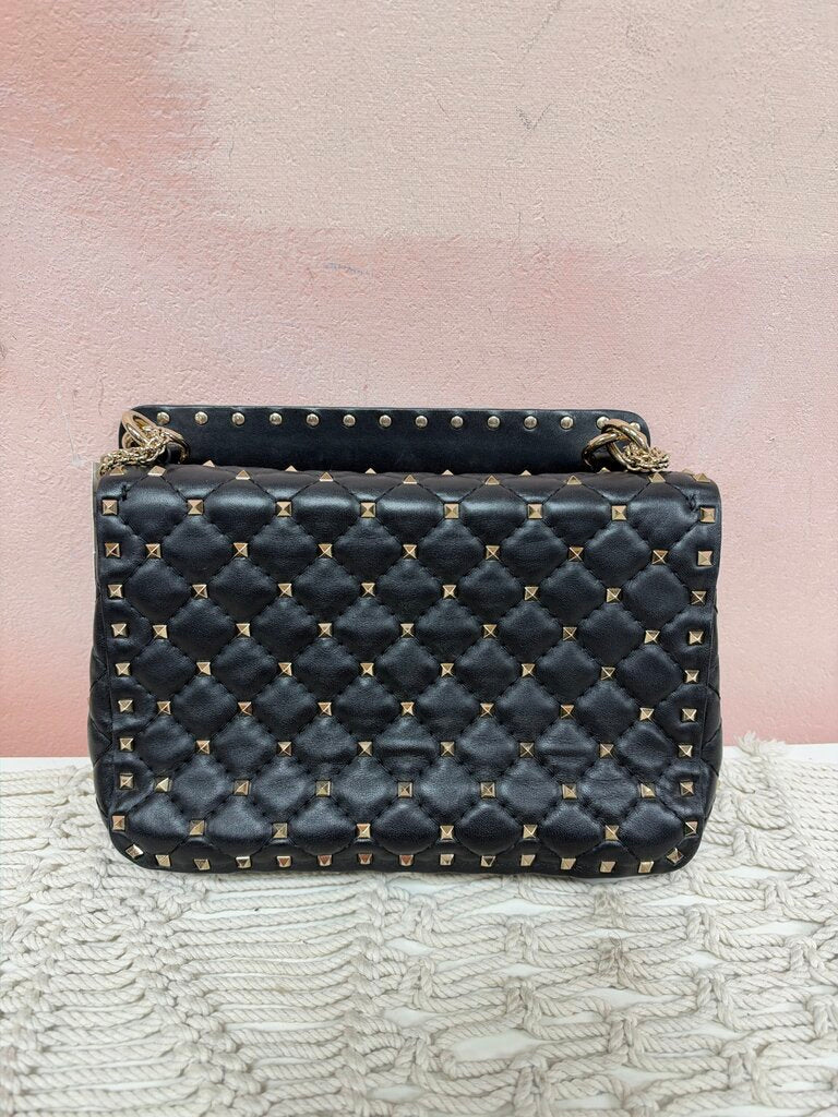 Valentino Studded Logo Crossbody Bag