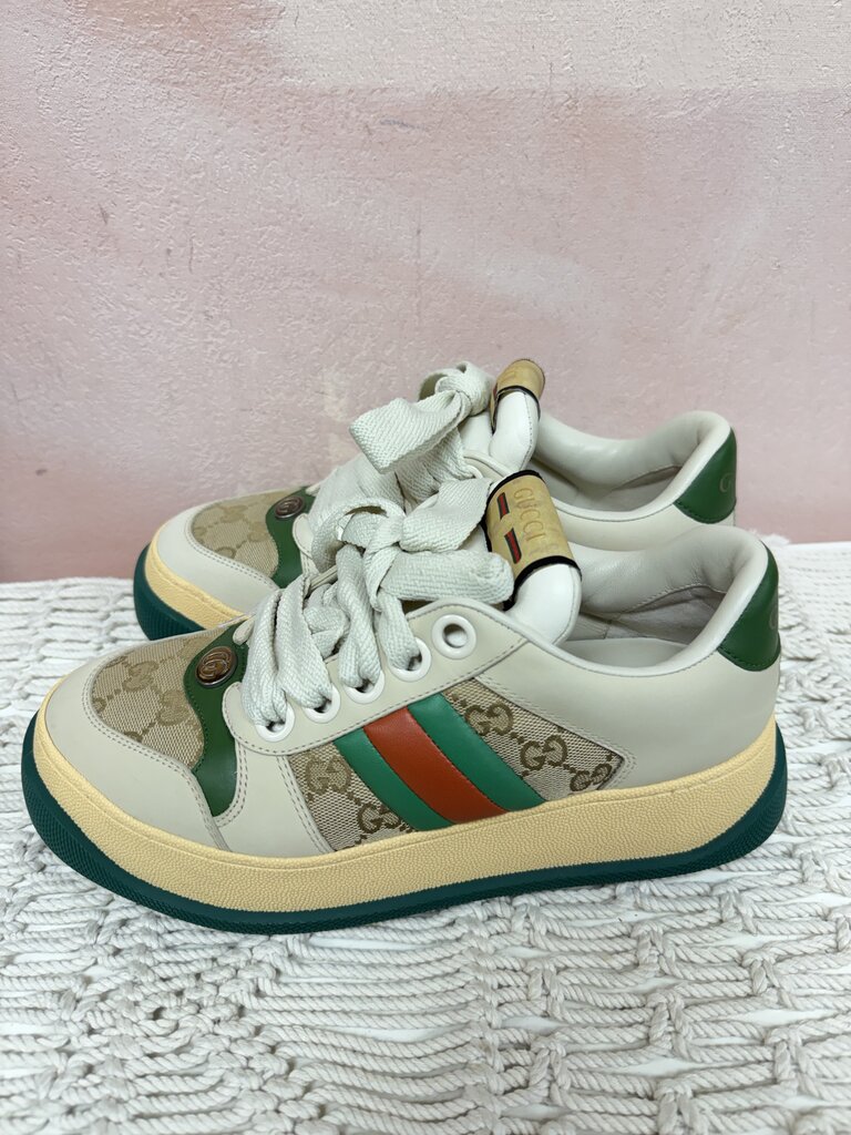 Gucci Screener Sneaker w/ Box & Dustbag