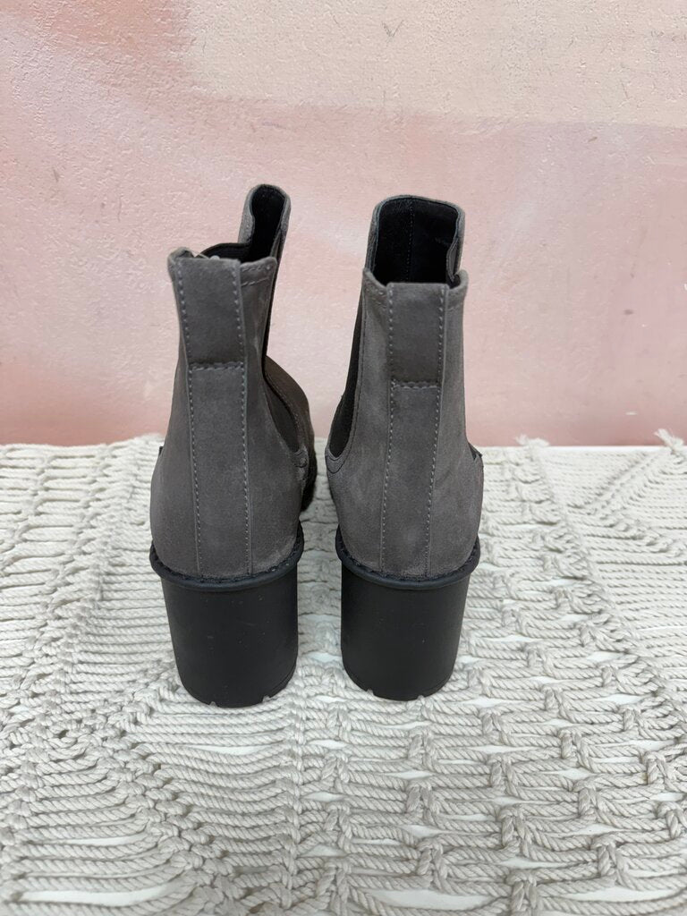 Vince Grey Suede Ankle Boot (water repellent)