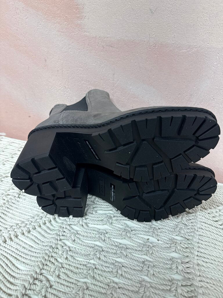 Vince Grey Suede Ankle Boot (water repellent)