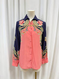 Etro Silk Floral Button Up (Originally $1070)