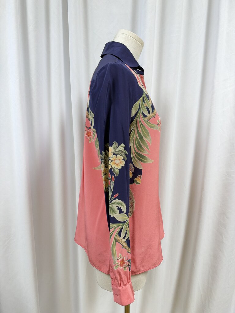 Etro Silk Floral Button Up (Originally $1070)