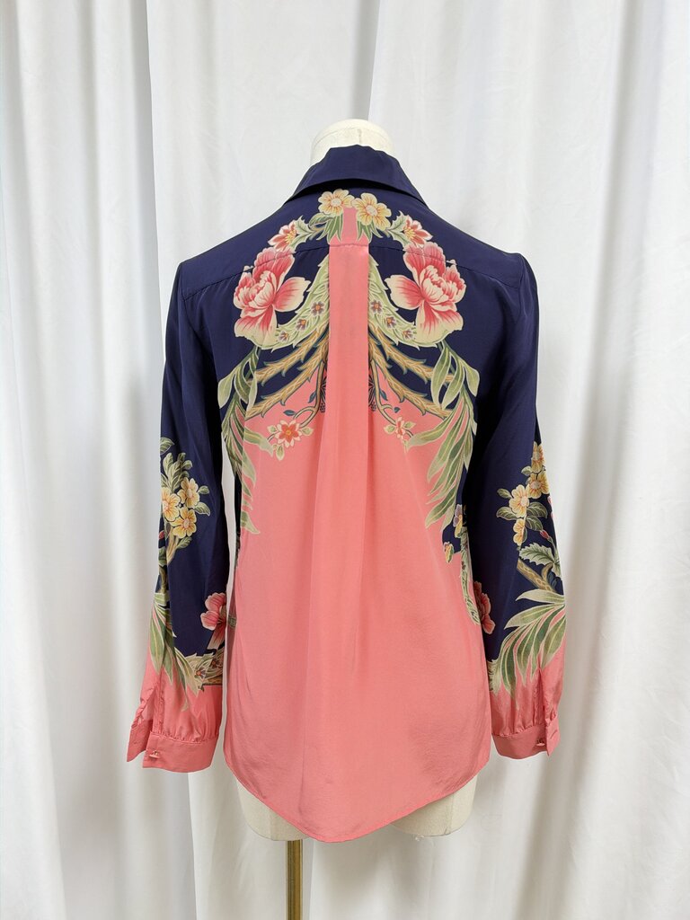 Etro Silk Floral Button Up (Originally $1070)