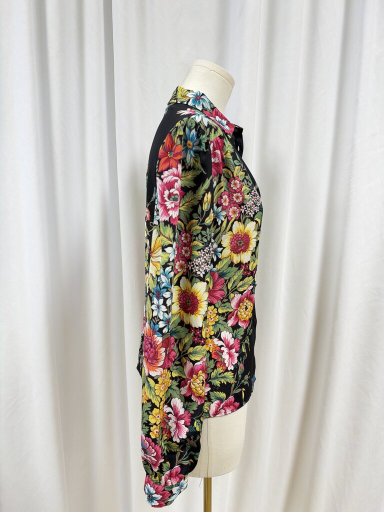 Etro Silk Floral Button Up (Originally $1390)