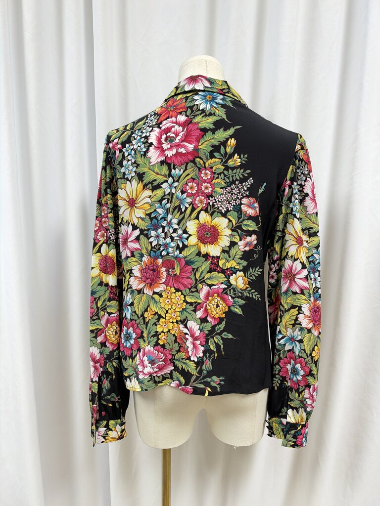Etro Silk Floral Button Up (Originally $1390)