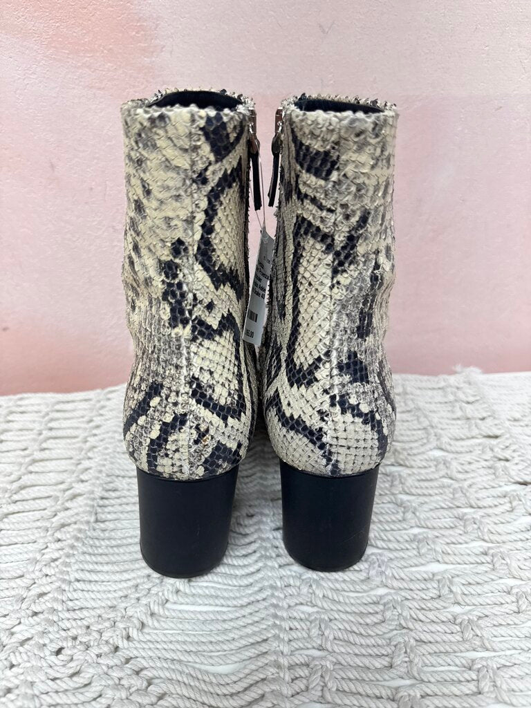 Proenza Schouler Snakeskin Ankle Boots