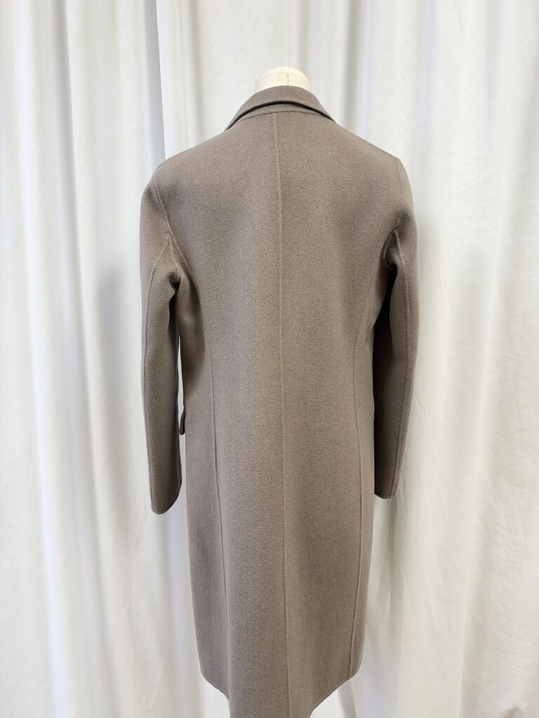 Theory Boiled Wool Long Coat