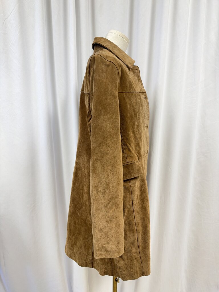 Blank NYC Leather Midi Length "Dirt Bike" Jacket NWT (Originally $228)