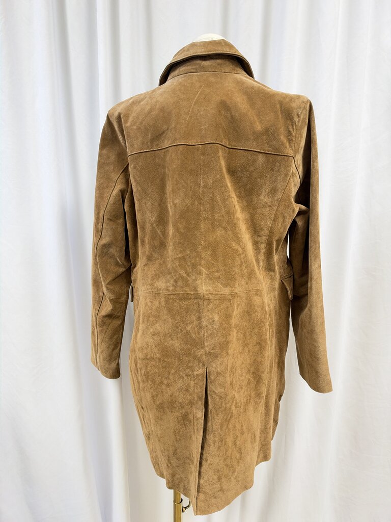 Blank NYC Leather Midi Length "Dirt Bike" Jacket NWT (Originally $228)