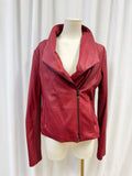 Vince Goat Leather Biker Jacket