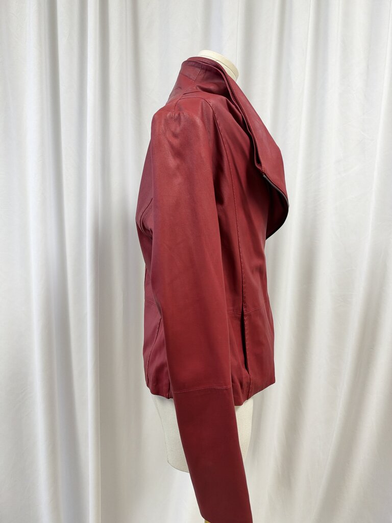 Vince Goat Leather Biker Jacket
