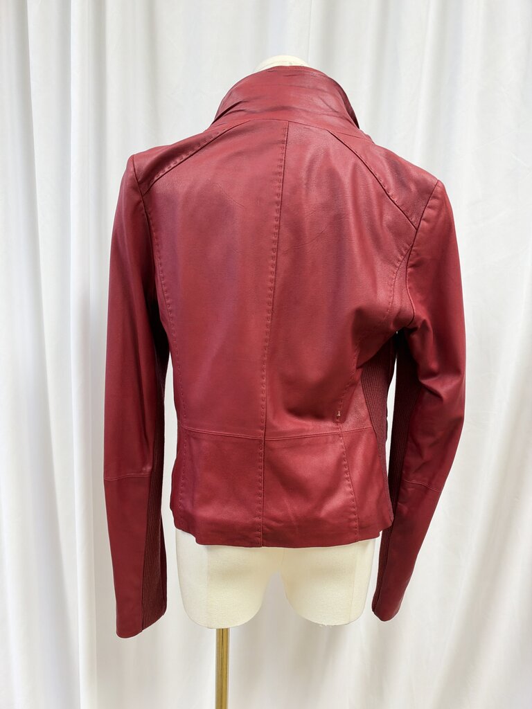 Vince Goat Leather Biker Jacket