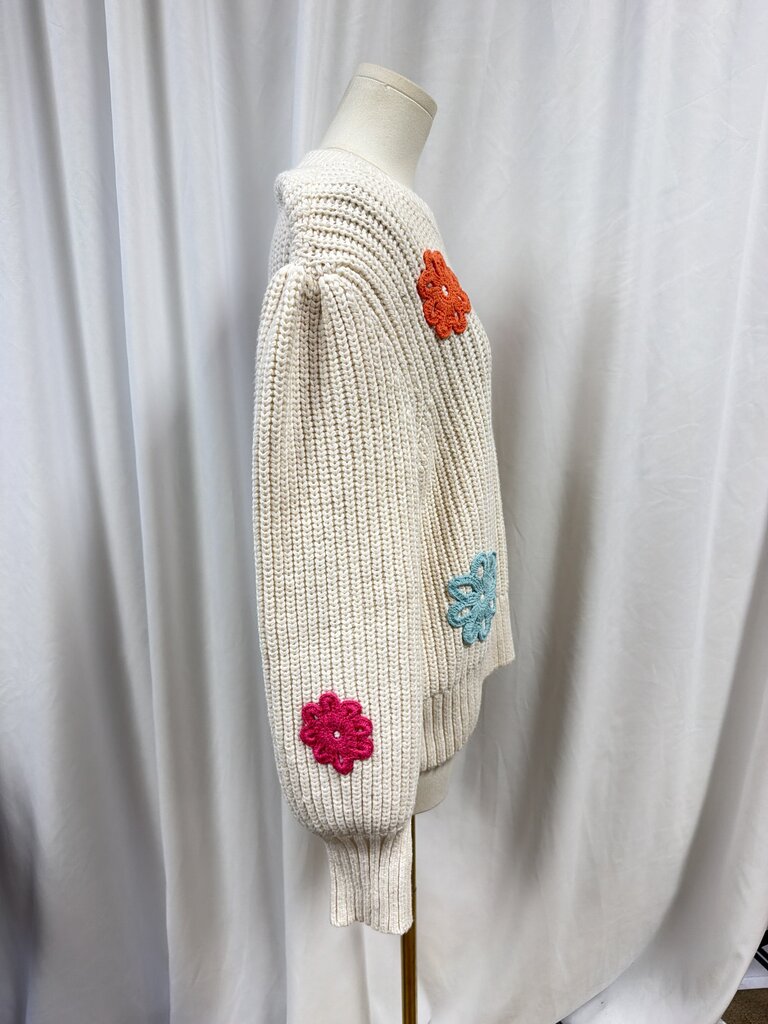 Rails Embroidered Crew Neck Sweater NWT (Originally $238)