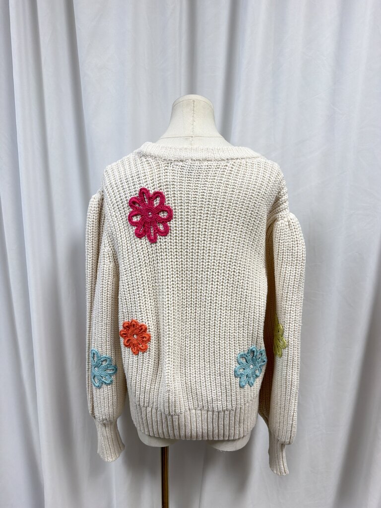 Rails Embroidered Crew Neck Sweater NWT (Originally $238)
