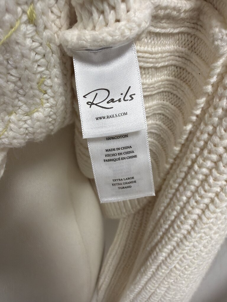 Rails Embroidered Crew Neck Sweater NWT (Originally $238)