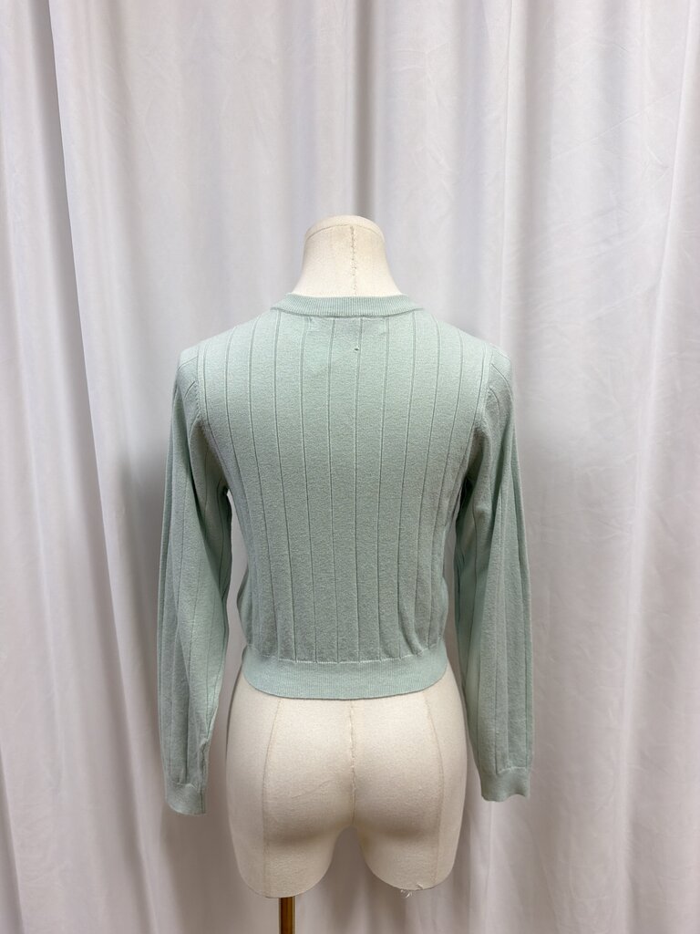 IN:05 Ribbed Button Up Sweater