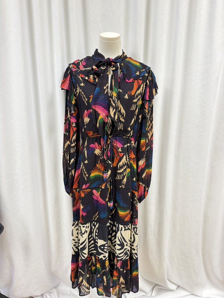 Farm Rio Abstract Print Maxi Dress