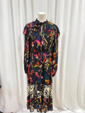 Farm Rio Abstract Print Maxi Dress