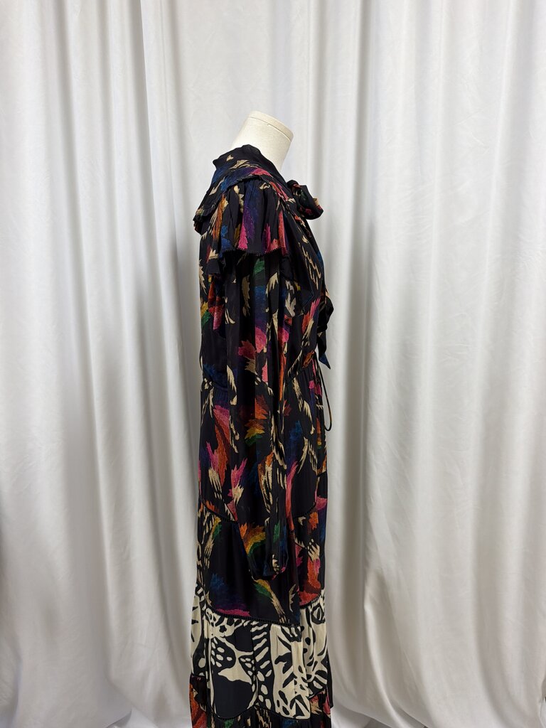 Farm Rio Abstract Print Maxi Dress