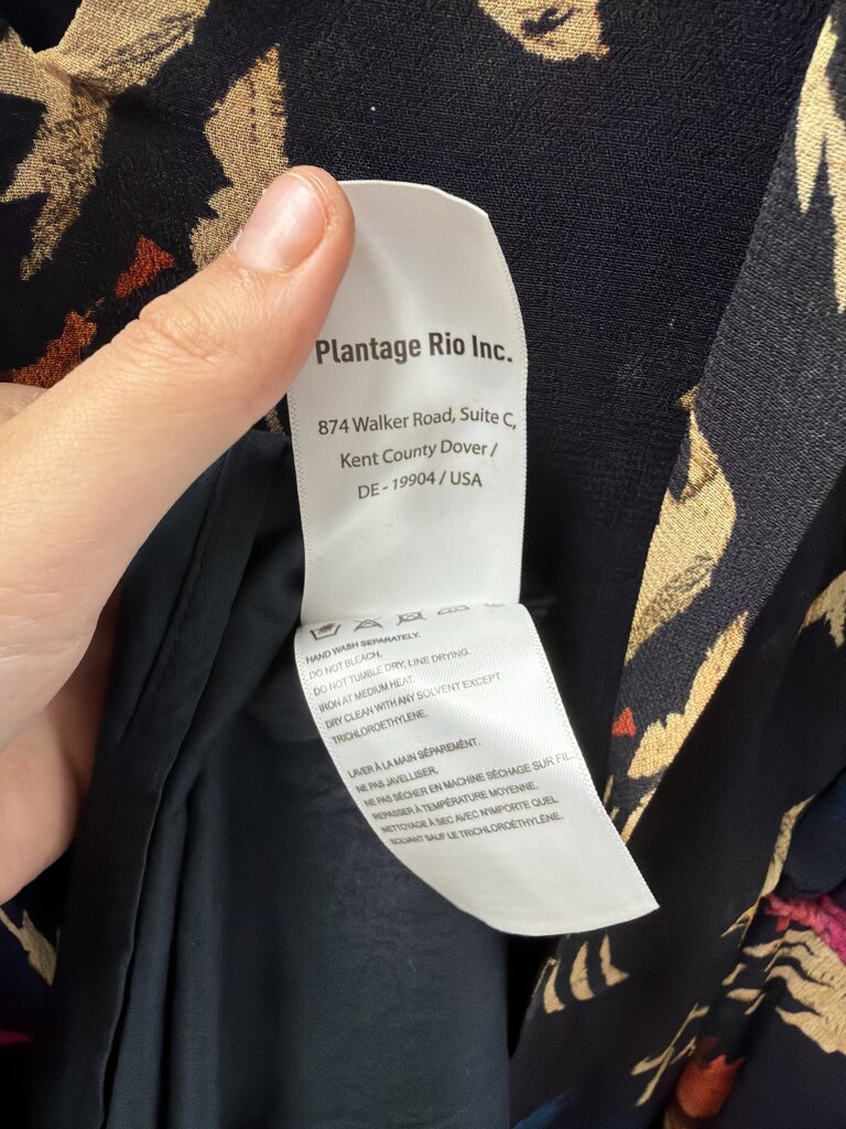 Farm Rio Abstract Print Maxi Dress