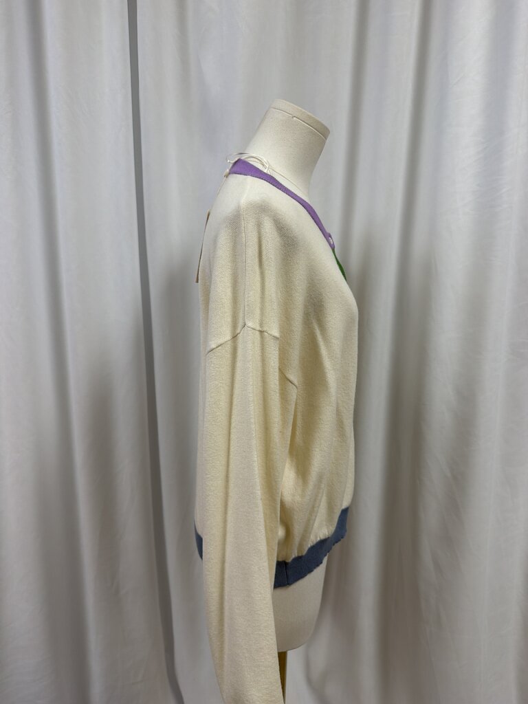 FRNCH Button Up Cardigan NWT