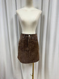 Blank NYC Leather Mini Skirt