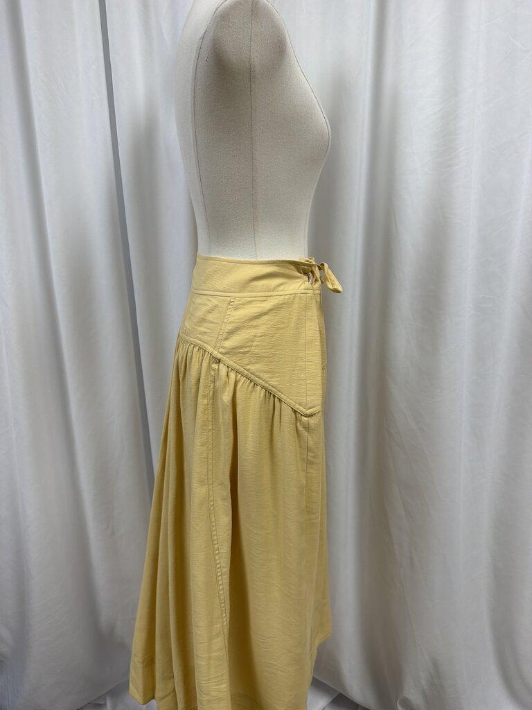 ba&sh Grommet Waist Long Skirt