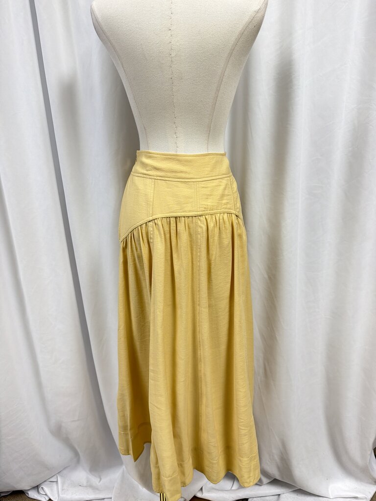 ba&sh Grommet Waist Long Skirt